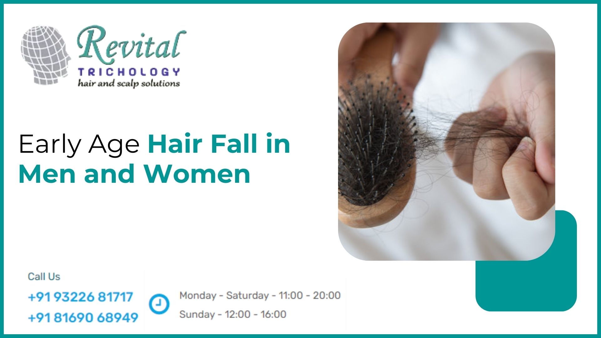 Why Men And Women Face Hair-Fall Problems At An Early Age?