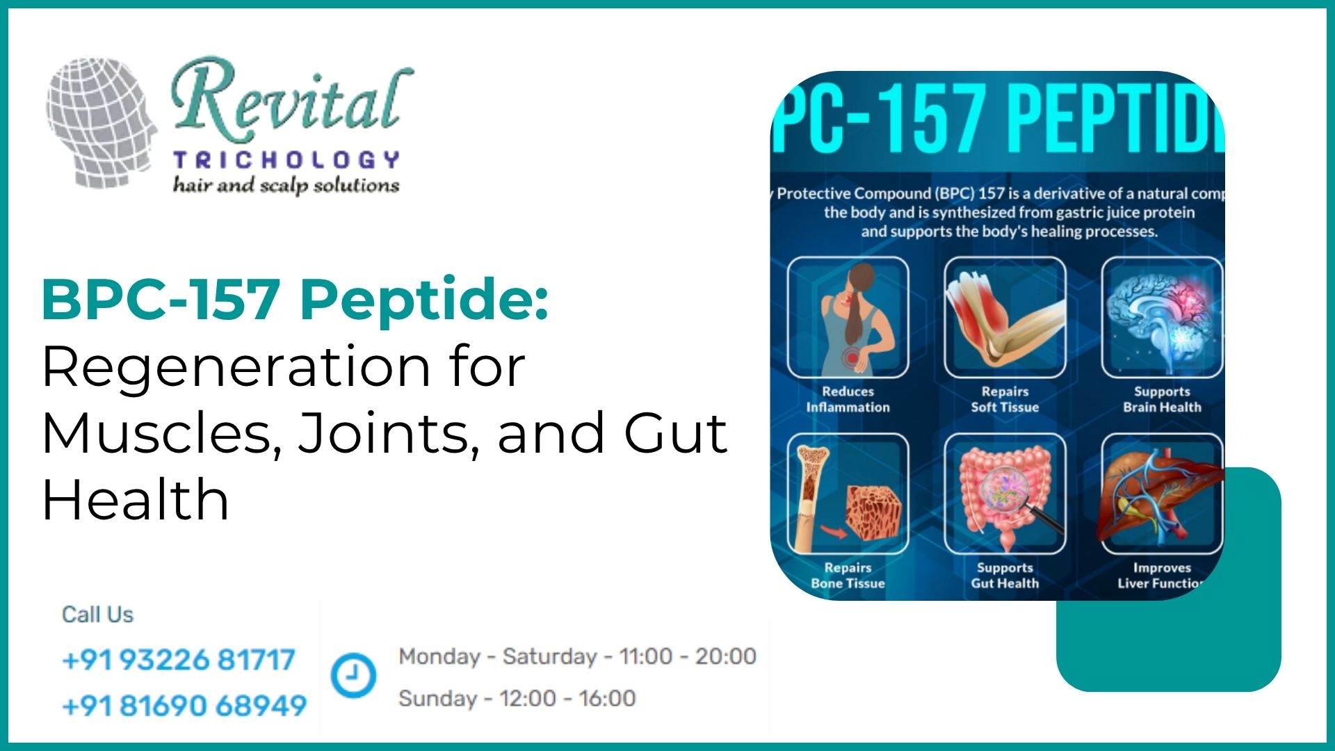 BPC-157 Peptide Therapy: Regeneration for Muscles, Joints, and Gut Health