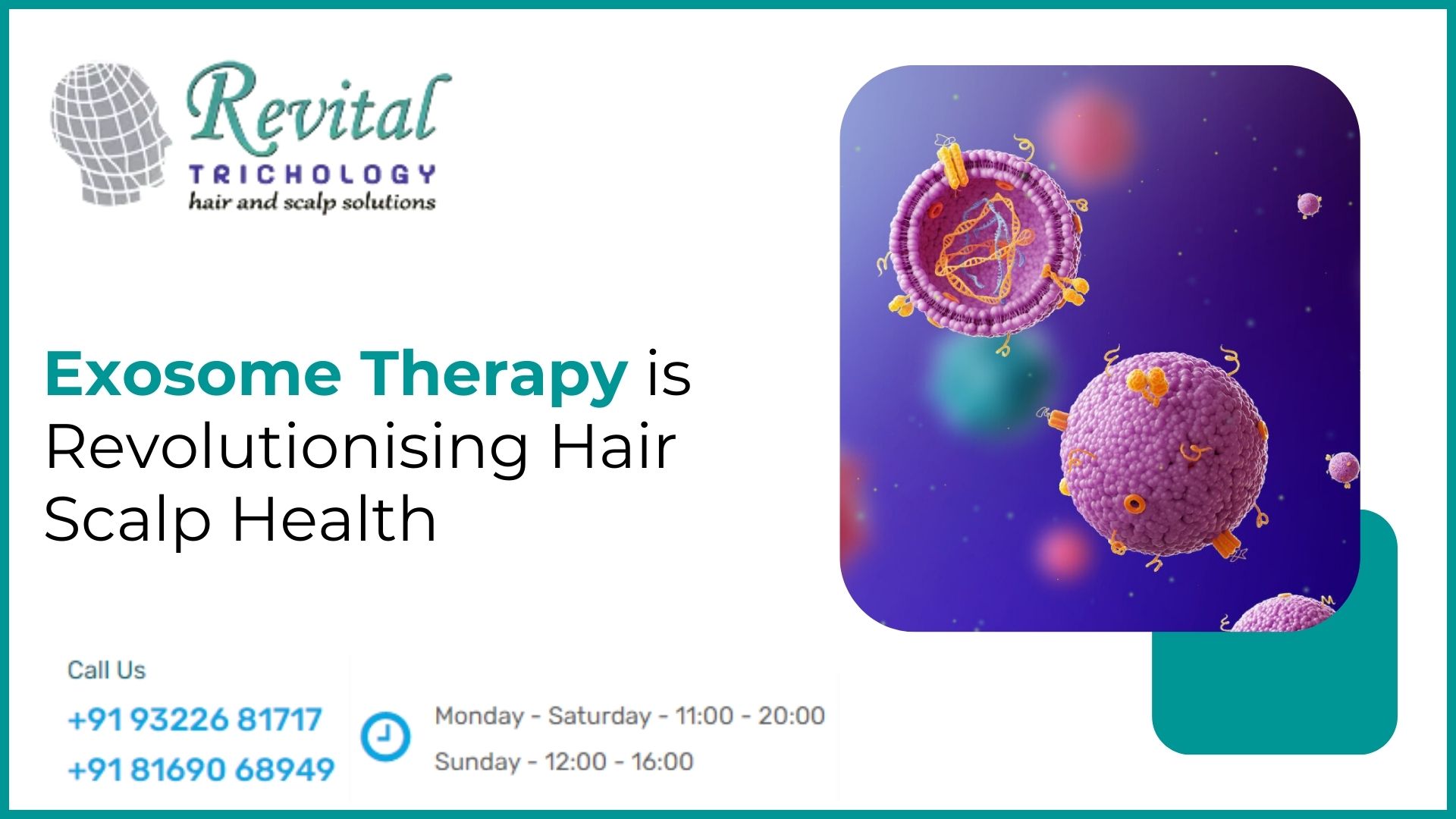 How Exosome Therapy is Revolutionising Hair Regrowth and Scalp Health