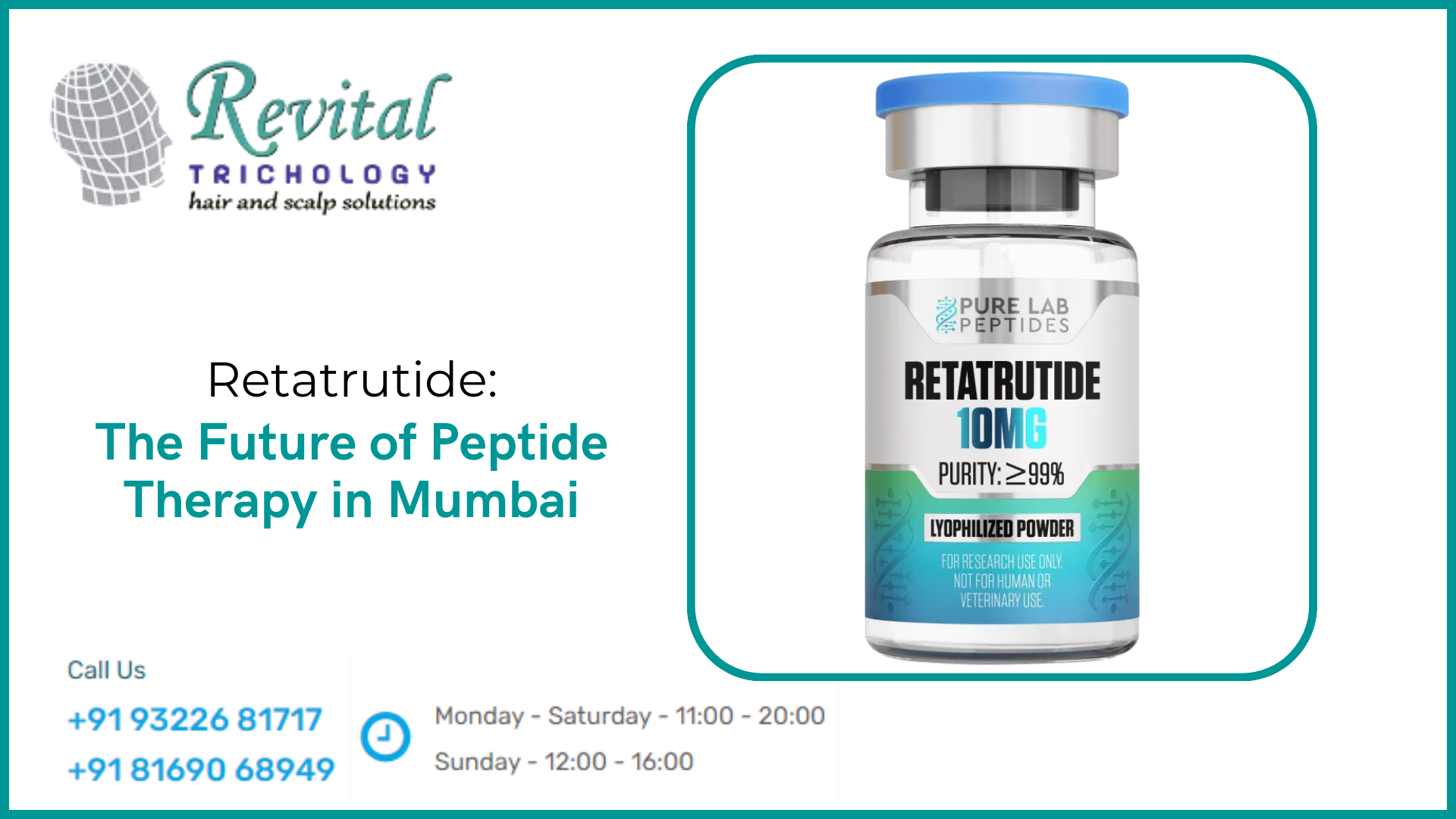 Can Retatrutide Transform Peptide Therapy in Mumbai, India for Fat Loss & Metabolic Health