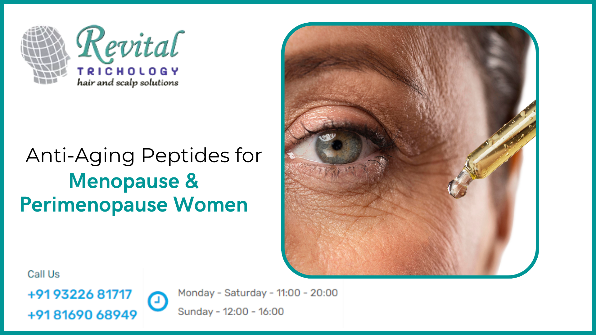 Anti Aging Peptides for Women in Perimenopause and Menopause in India