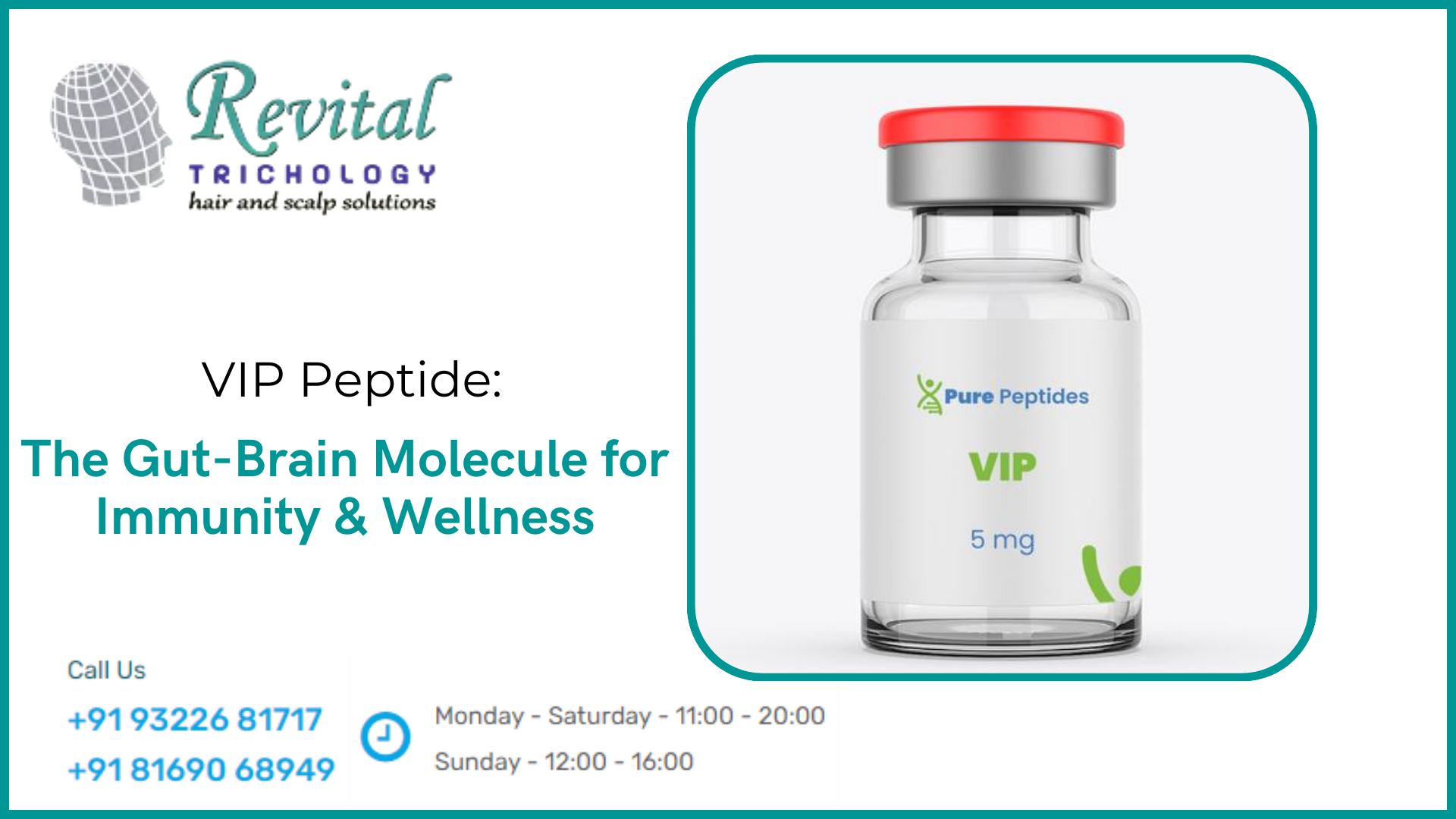VIP Peptide Explained: The Gut-Brain Signal Molecule for Immunity, Inflammation and Wellness