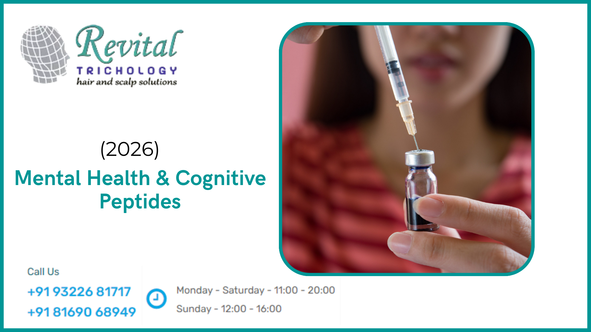 Peptides for Mental Health & Cognitive Function: The Science-Backed Guide (2026)