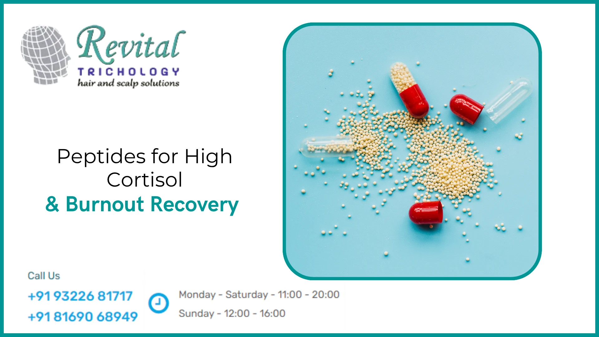 Can Peptides help someone with High Cortisol, Chronic Stress & Burnout?