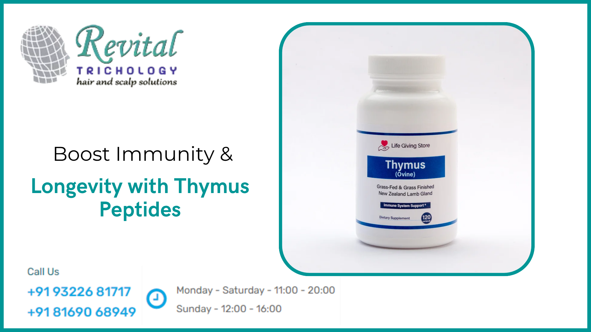 Thymus Gland Peptides for Anti-Aging, Immunity & Longevity: The Missing Link in Modern Health