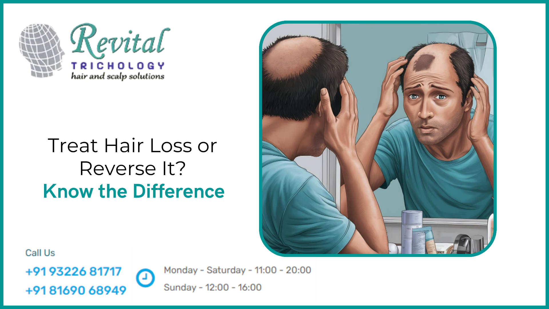 The Difference Between Treating Hair Loss and Actually Reversing It