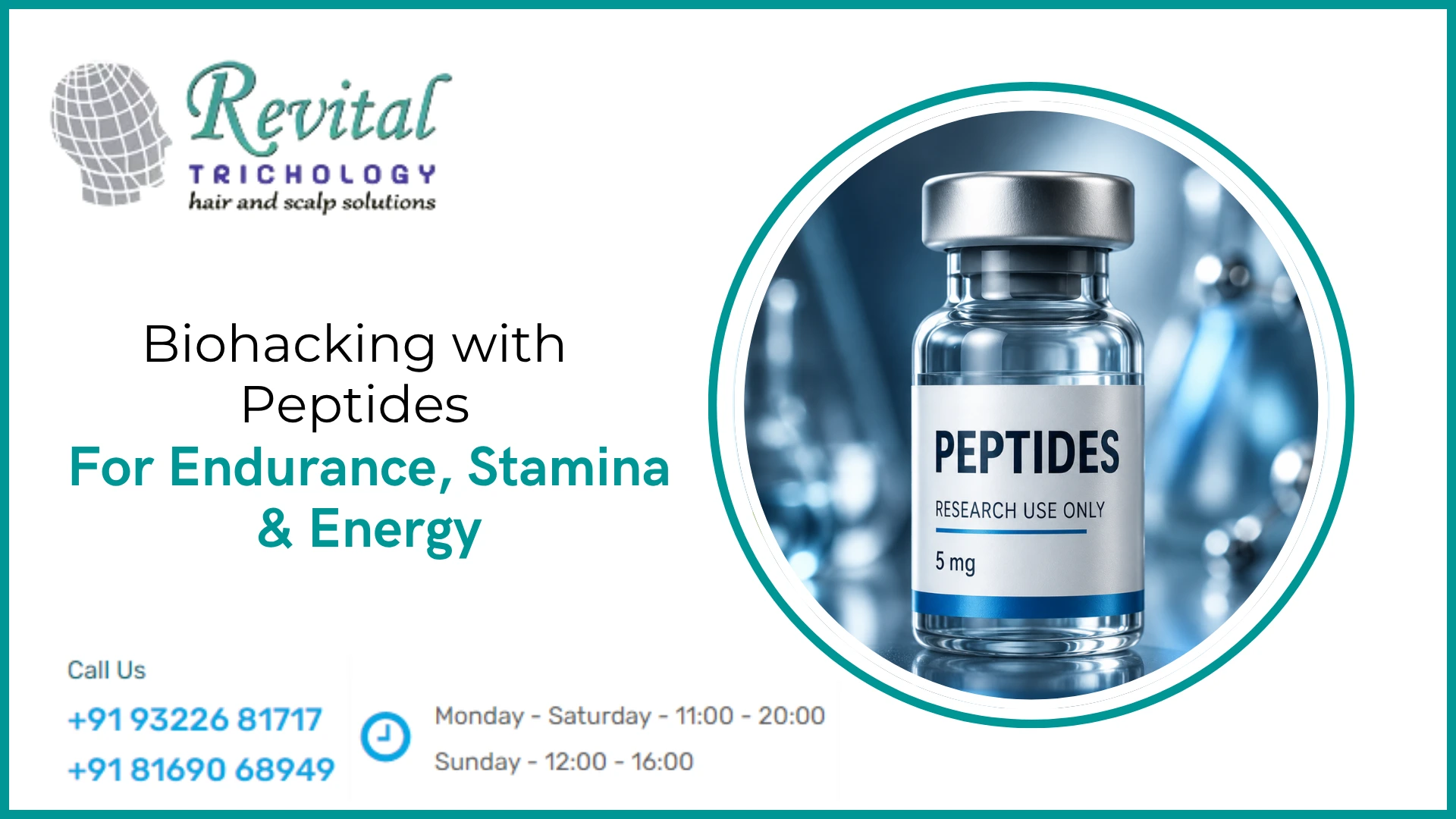 Biohacking with Peptides for Endurance, Stamina and Energy