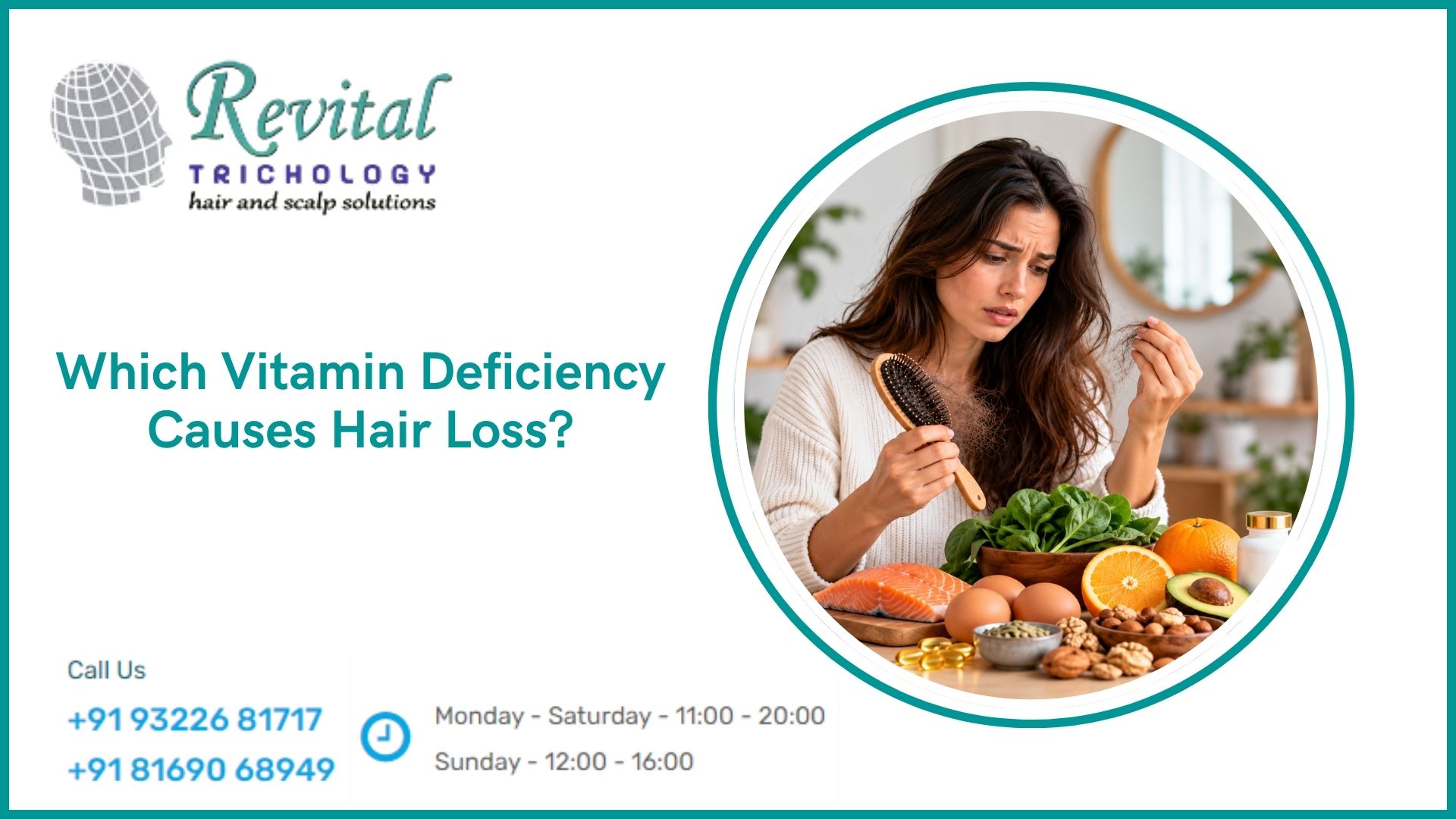 Which Vitamin Deficiency Causes Hair Loss?